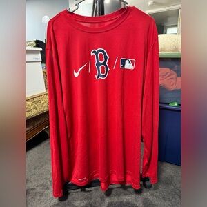 Nike dri fit XXL Boston Red Sox long sleeve shirt